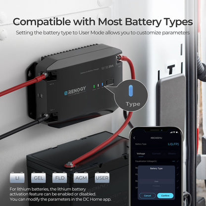 Renogy 20A DC to DC Battery  Charger