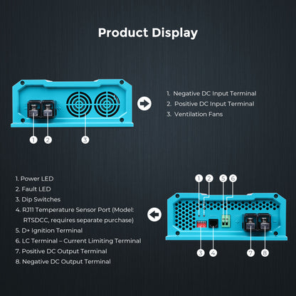 Renogy 60A DC to DC Battery  Charger