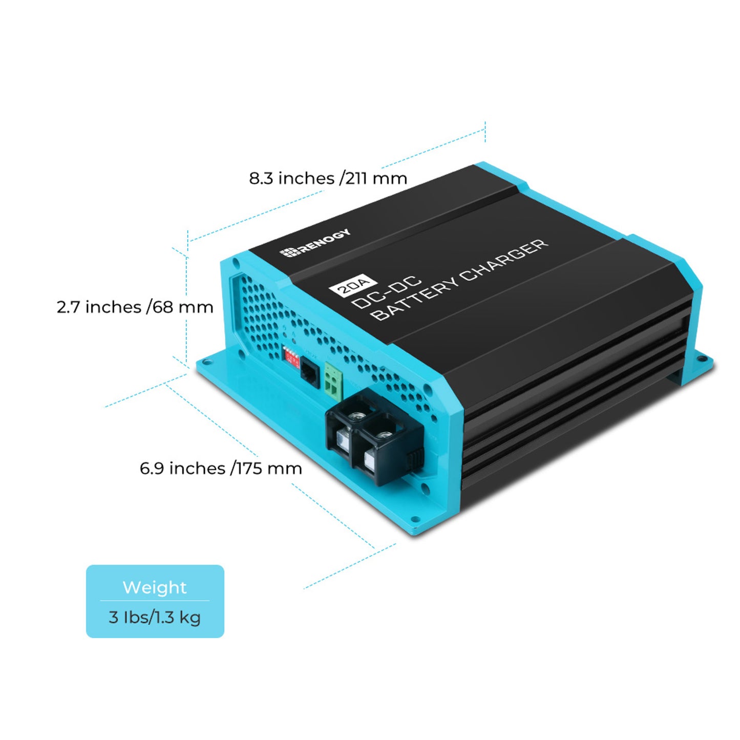 Renogy 20A DC to DC Battery  Charger