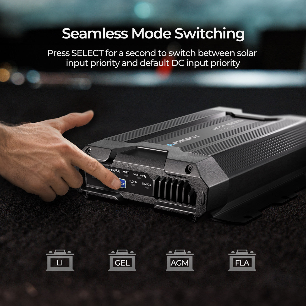 RENOGY 40A DC-DC Battery Charger with MPPT