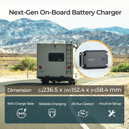 Renogy 40A DC to DC Battery  Charger