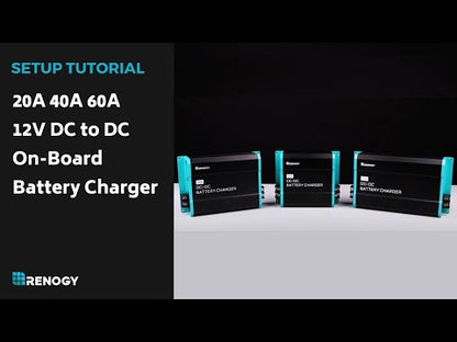 Renogy 60A DC to DC Battery  Charger