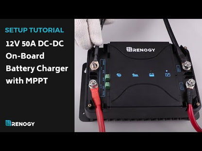 DCC30S 12V 30A Dual Input DC to DC Battery Charger with MPPT